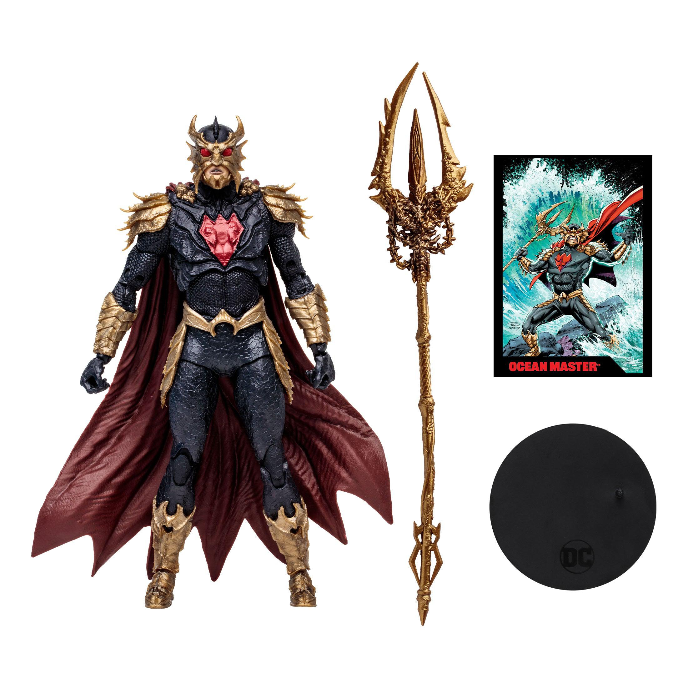 DC Page Punchers: Ocean Master (Aquaman) - Actionfigur & Comic - 7 inch-Actionfiguren-McFarlane Toys-Mighty Underground