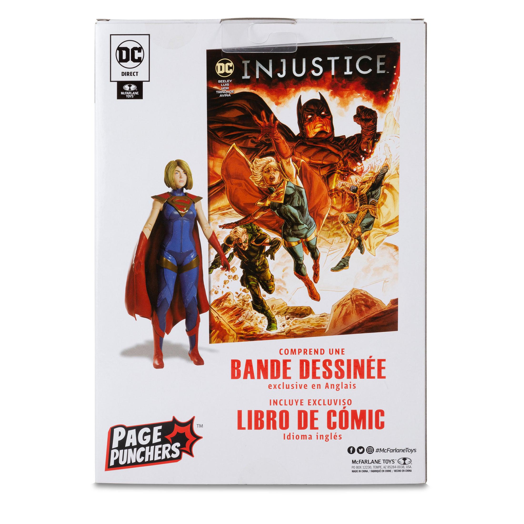 DC Page Punchers: Supergirl (Injustice 2) - Actionfigur & Comic - 7 inch-Actionfiguren-McFarlane Toys-Mighty Underground