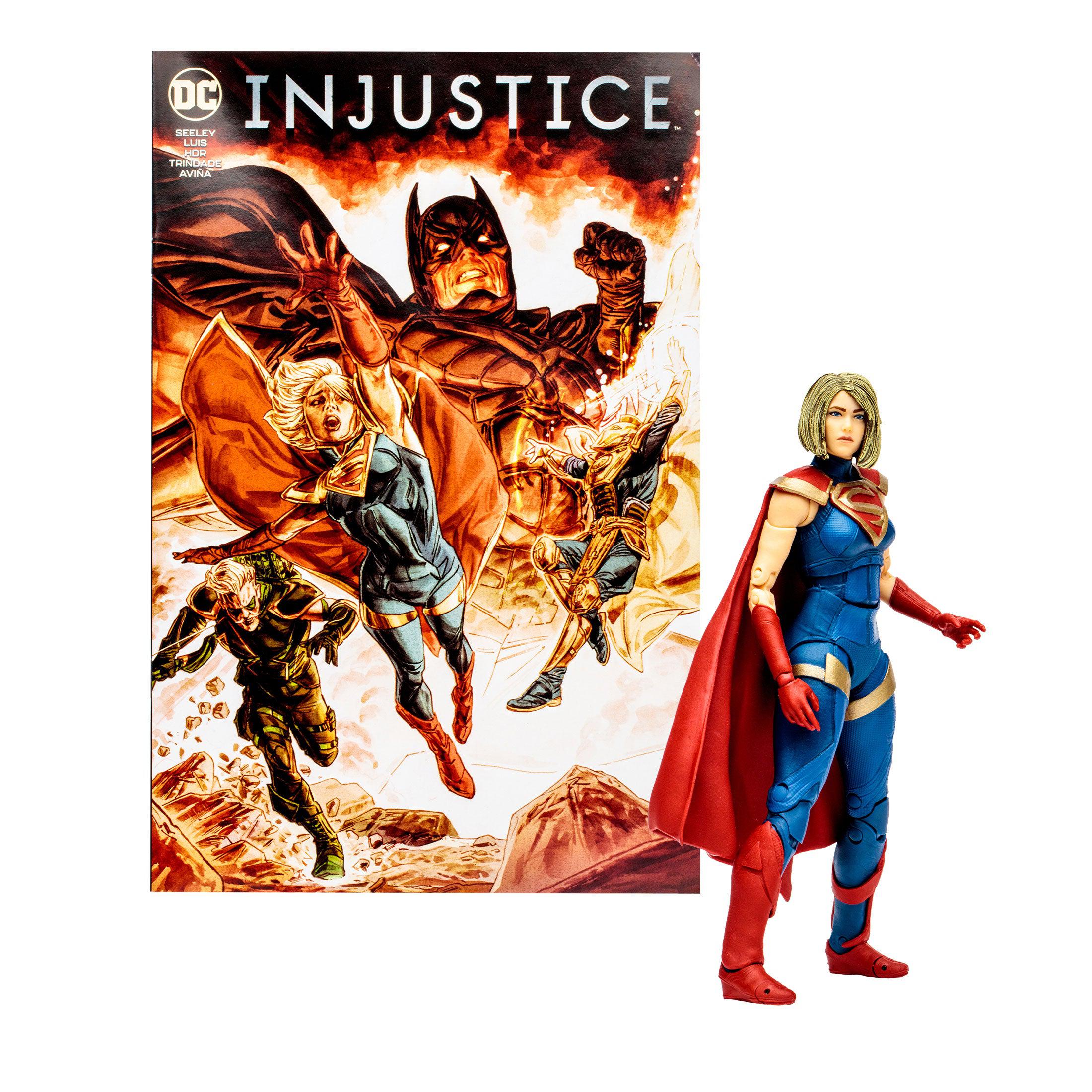 DC Page Punchers: Supergirl (Injustice 2) - Actionfigur & Comic - 7 inch-Actionfiguren-McFarlane Toys-Mighty Underground