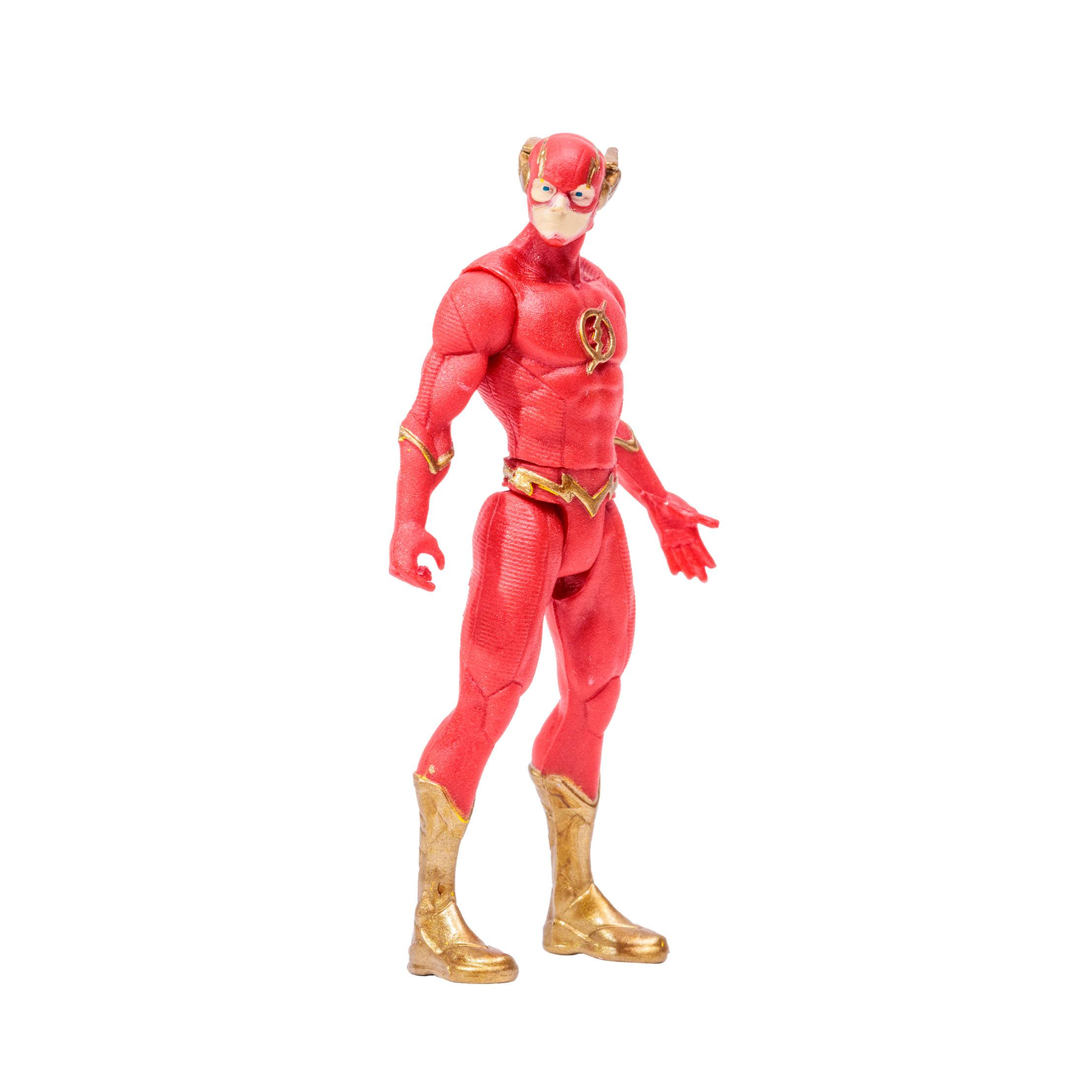 DC Page Punchers: The Flash (Flashpoint, Metallic Cover Variant SDCC) - Actionfigur & Comic - 8 cm-Actionfiguren-McFarlane Toys-Mighty Underground