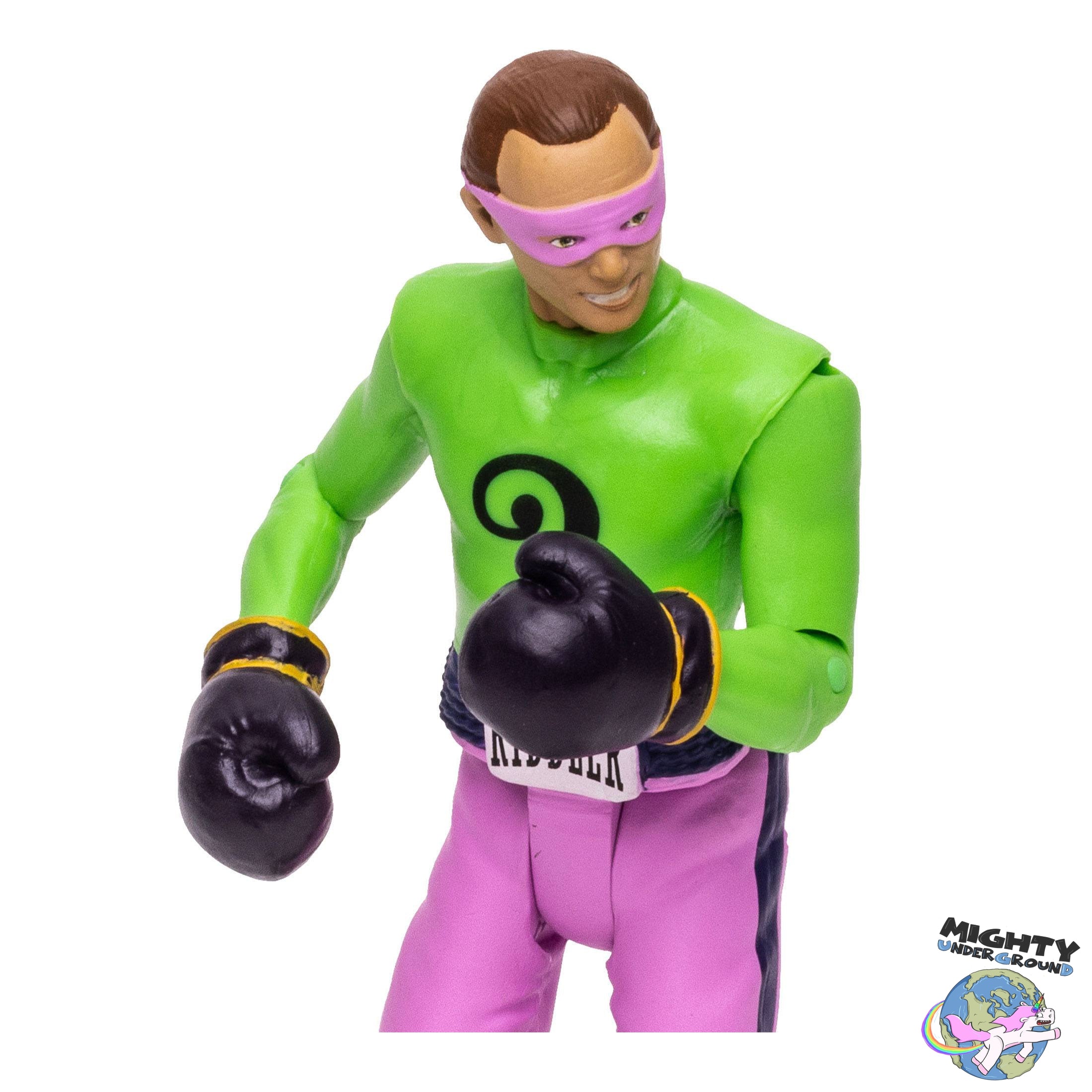 DC Retro Batman 66: The Riddler (Boxing Gloves)-Actionfiguren-McFarlane Toys-Mighty Underground