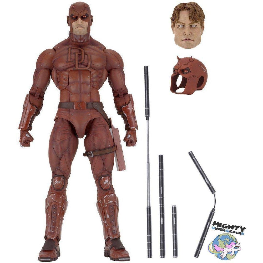 Daredevil 1/4-Actionfiguren-NECA-mighty-underground