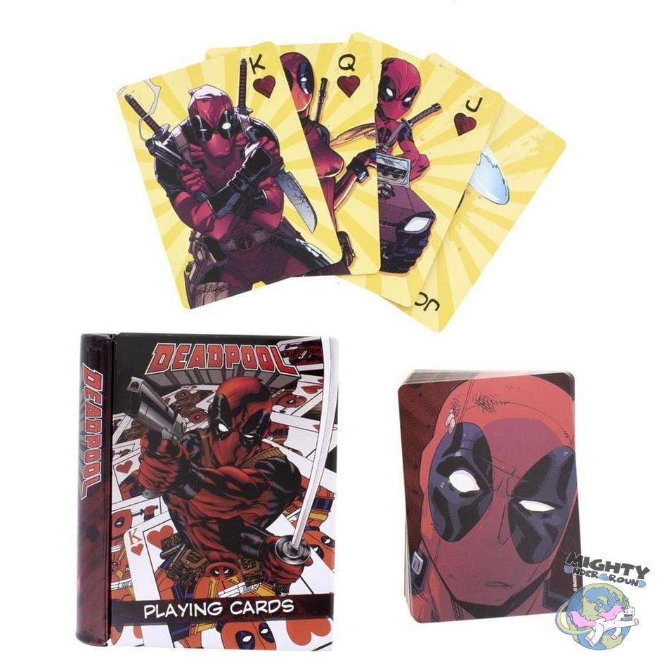 Deadpool: Spielkarten-Merchandise-Paladone-mighty-underground