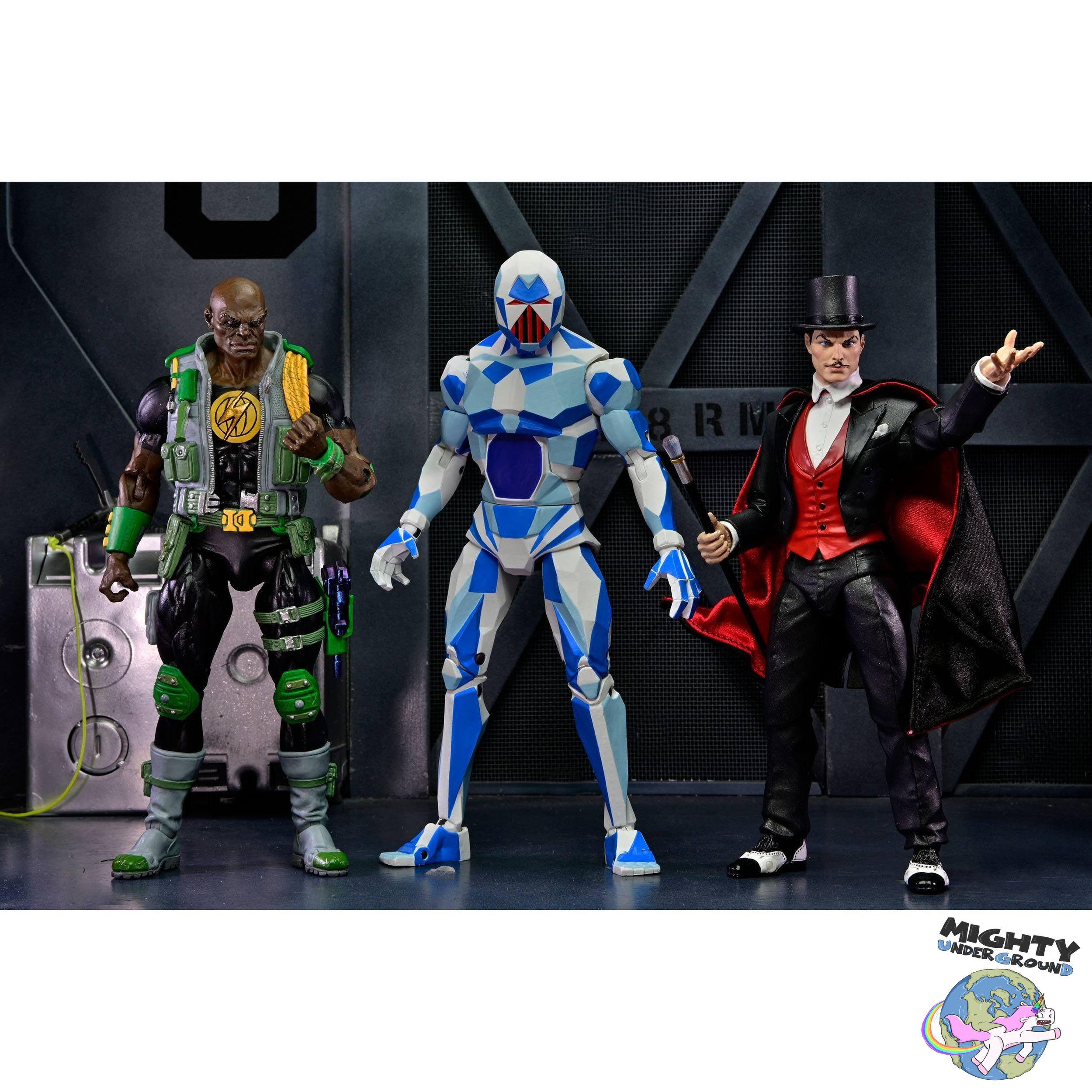 Defenders of the Earth: Lothar, Mandrake the Magician, Garax - Series 2 - 3-Pack-Actionfiguren-NECA-Mighty Underground