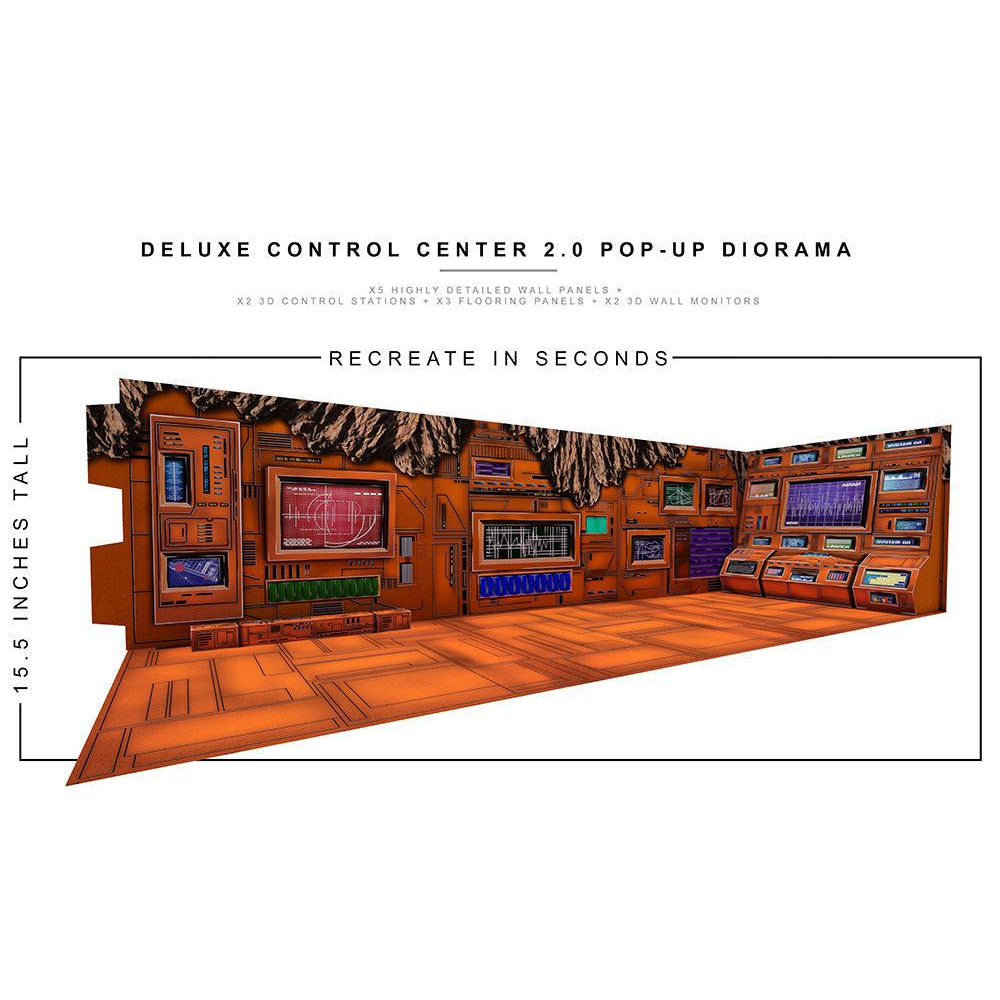 Deluxe Control Center 2.0 Pop-Up - Diorama - 1/12-Actionfiguren-Extreme Sets-Mighty Underground