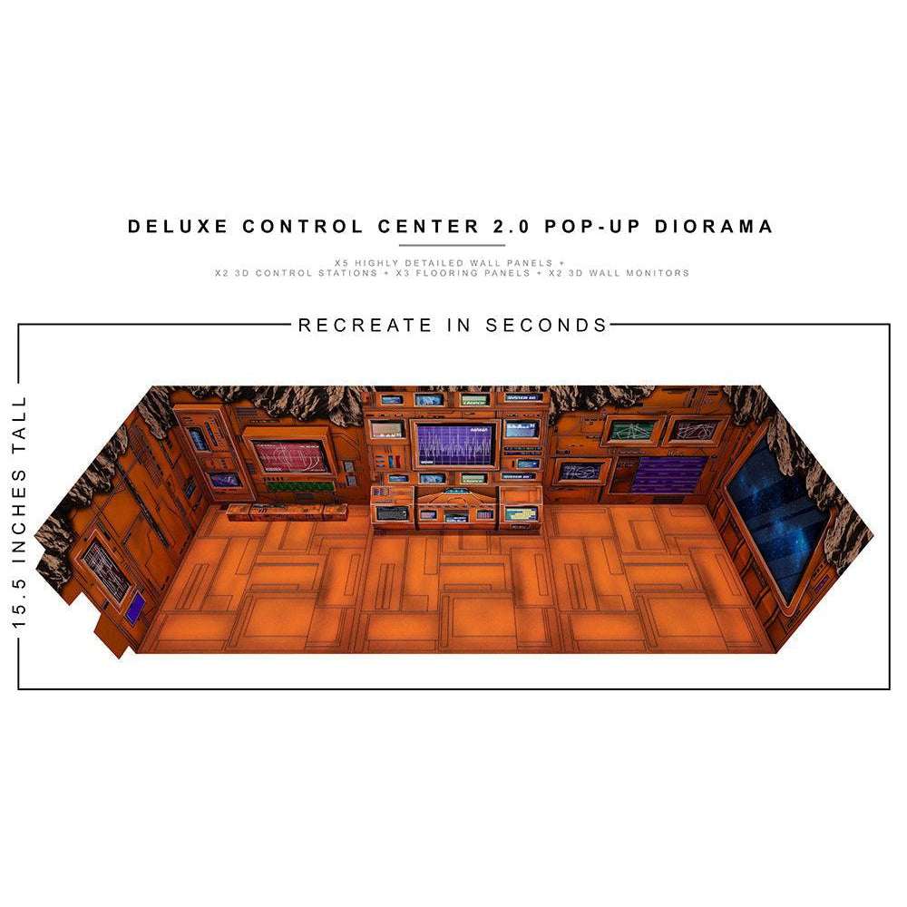 Deluxe Control Center 2.0 Pop-Up - Diorama - 1/12-Actionfiguren-Extreme Sets-Mighty Underground