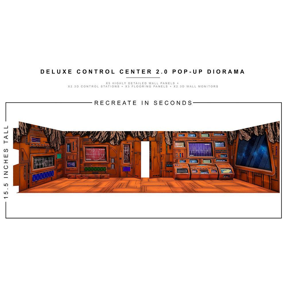 Deluxe Control Center 2.0 Pop-Up - Diorama - 1/12-Actionfiguren-Extreme Sets-Mighty Underground