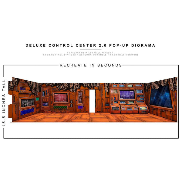 Deluxe Control Center 2.0 Pop-Up - Diorama - 1/12-Actionfiguren-Extreme Sets-Mighty Underground