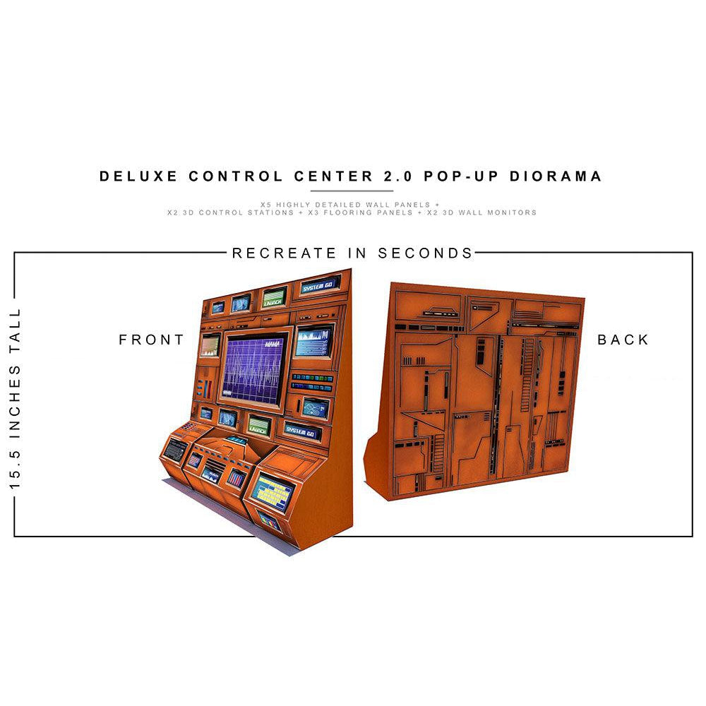 Deluxe Control Center 2.0 Pop-Up - Diorama - 1/12-Actionfiguren-Extreme Sets-Mighty Underground