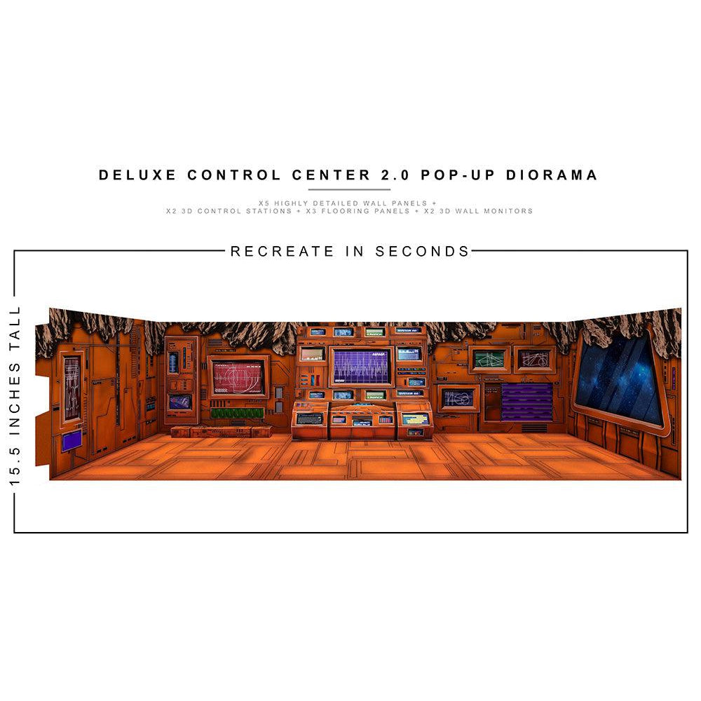 Deluxe Control Center 2.0 Pop-Up - Diorama - 1/12-Actionfiguren-Extreme Sets-Mighty Underground