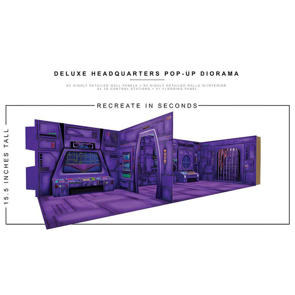 Deluxe Headquarters Pop-Up - Diorama - 1/12-Actionfiguren-Extreme Sets-Mighty Underground