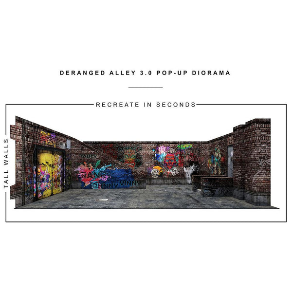 Deranged Alley 3.0 Pop-Up - Diorama - 1/18-Actionfiguren-Extreme Sets-Mighty Underground