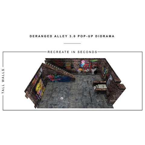 Deranged Alley 3.0 Pop-Up - Diorama - 1/18-Actionfiguren-Extreme Sets-Mighty Underground