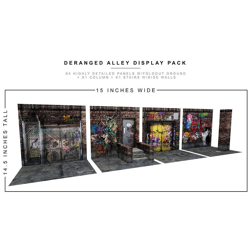 Deranged Alley Display Pack - Diorama - 1/12-Actionfiguren-Extreme Sets-Mighty Underground