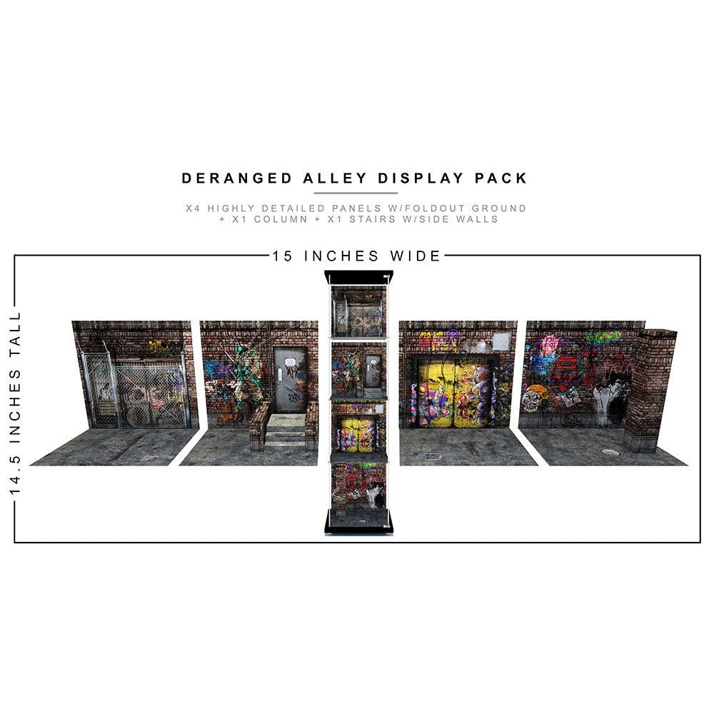 Deranged Alley Display Pack - Diorama - 1/12-Actionfiguren-Extreme Sets-Mighty Underground