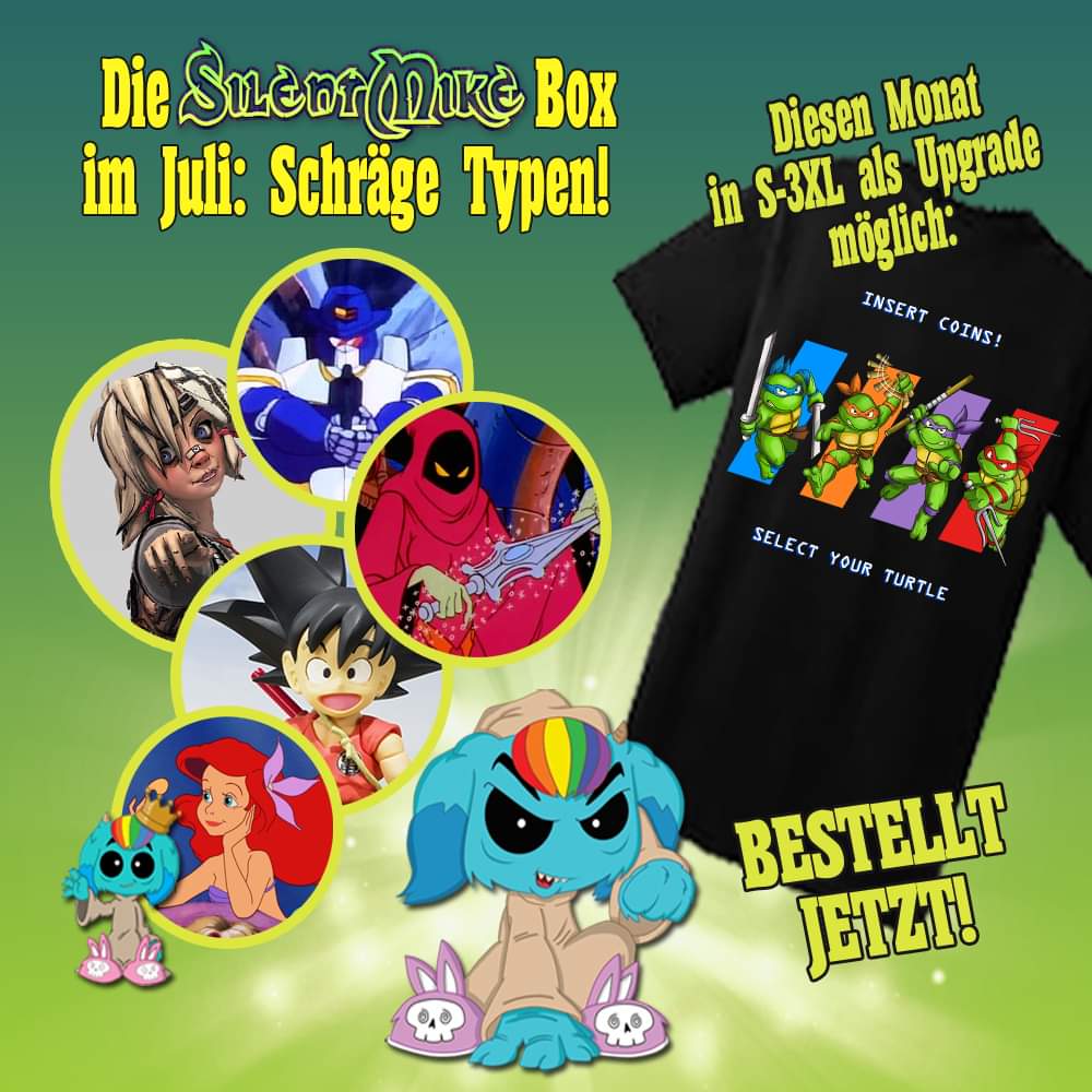 Die SilentMike Box - Juli 2022-Merchandise-SilentMike-Mighty Underground