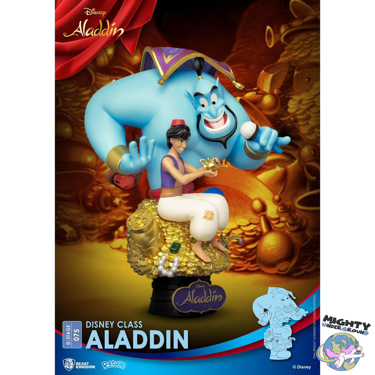 Disney: Aladdin - Diorama-Diorama-Beast Kingdom-Mighty Underground