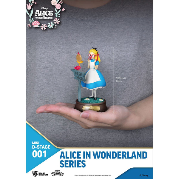 Disney: Alice in Wonderland - Mini Diorama Stage Statuen 6-er Pack-Diorama-Beast Kingdom-Mighty Underground