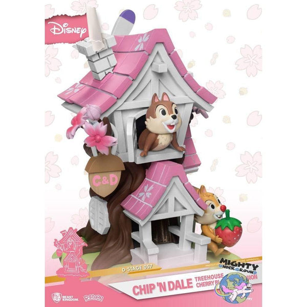 Disney: Chip und Chap (Cherry Blossom) - Diorama-Diorama-Beast Kingdom-mighty-underground