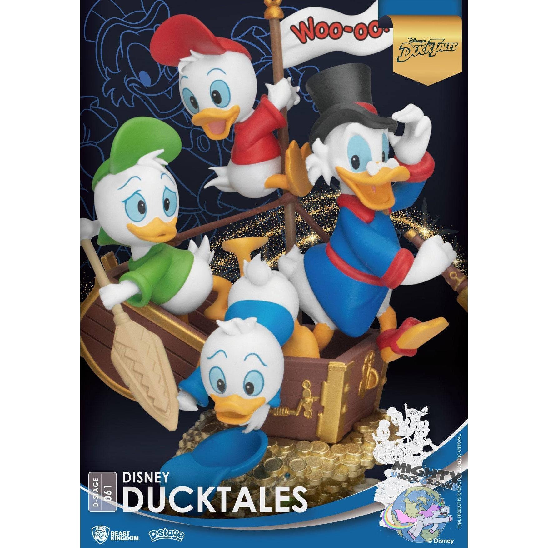 Disney: DuckTales - Diorama VORBESTELLUNG!-Diorama-Beast Kingdom-mighty-underground