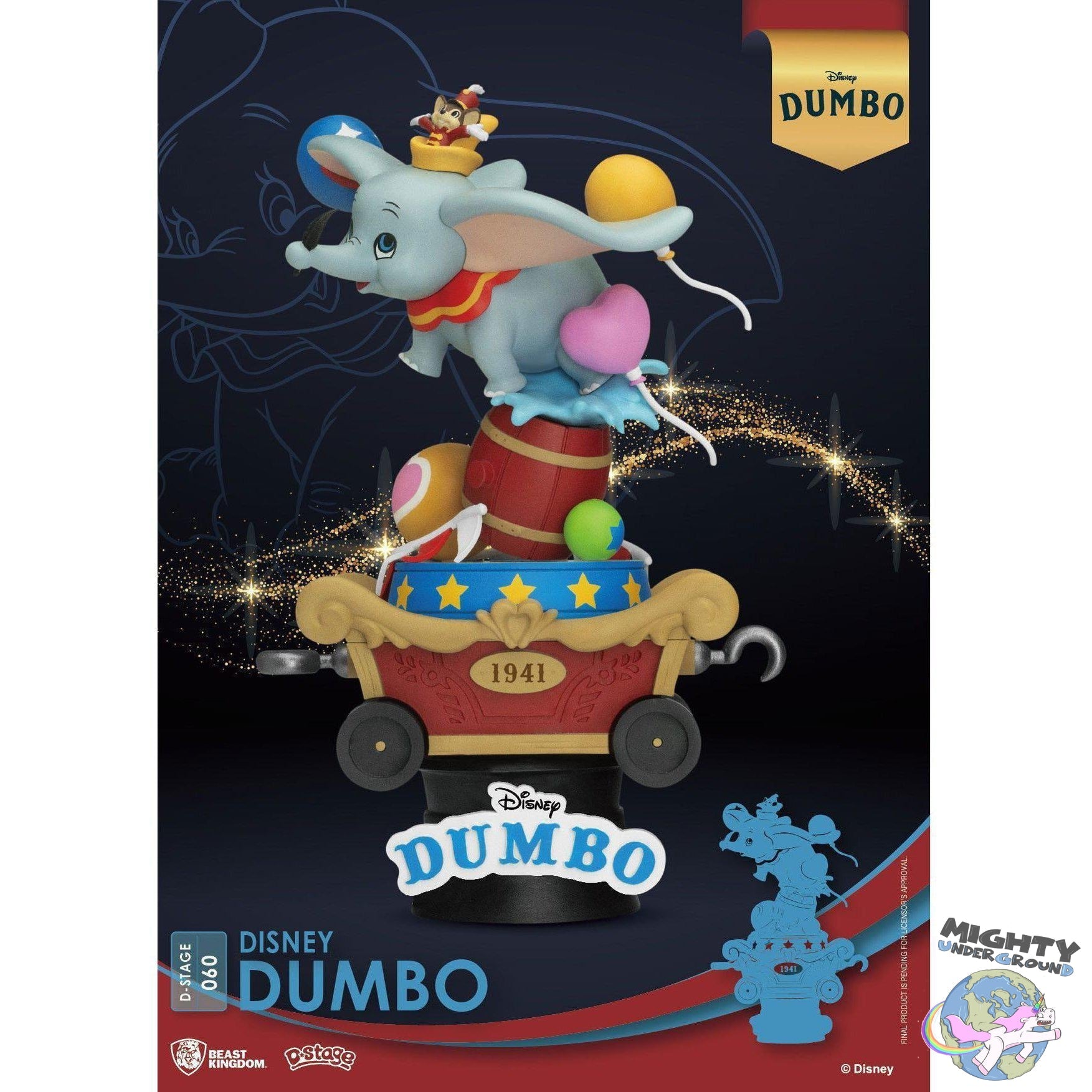 Disney: Dumbo - Diorama VORBESTELLUNG!-Diorama-Beast Kingdom-mighty-underground