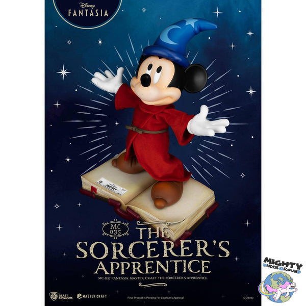 Disney Fanatasia: Mickey The Sorcerer's Apprentice - Master Craft Statue-Statue-Beast Kingdom-Mighty Underground