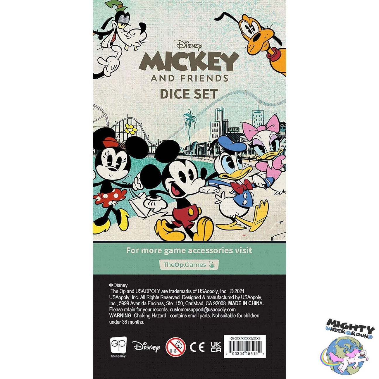 Disyney: Mickey & Friends - Würfel Set-Games-USApoly-Mighty Underground