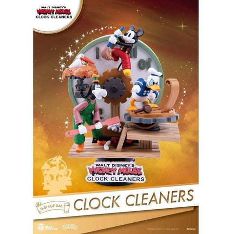 Disney: Mickey Mouse Clock Cleaners - Diorama-Diorama-Beast Kingdom-mighty-underground