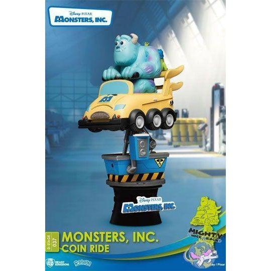 Disney: Monsters Inc. Sulley and Big-Eyes Mike Coin Ride - Diorama-Diorama-Beast Kingdom-mighty-underground