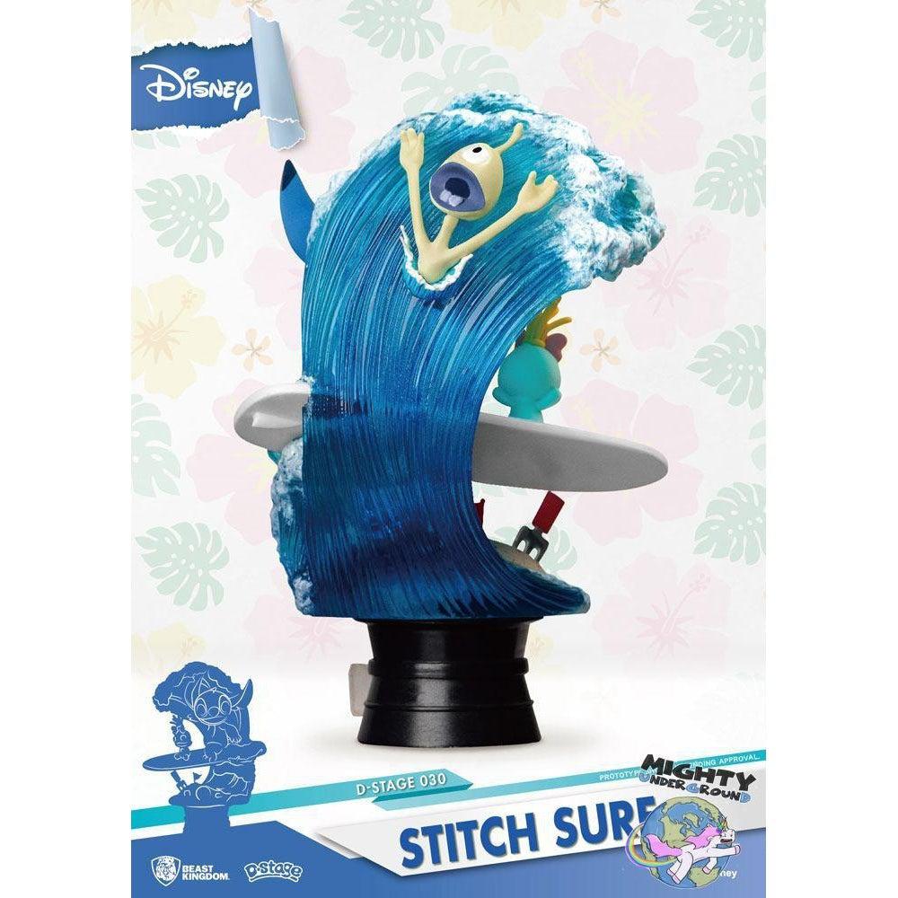 Disney: Surfer Stitch - Diorama-Diorama-Beast Kingdom-mighty-underground