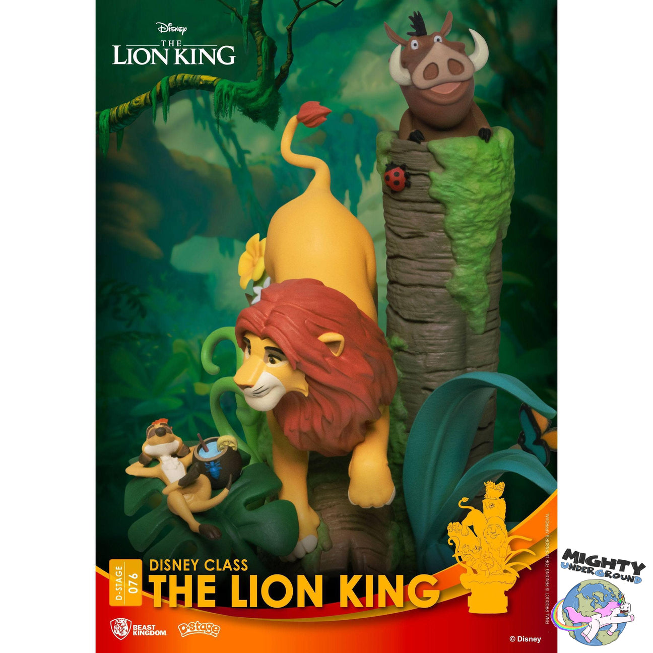 Disney: The Lion King - Diorama-Diorama-Beast Kingdom-Mighty Underground