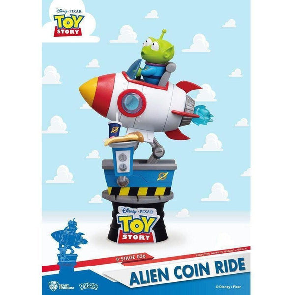 Disney: Toy Story Alien Coin Ride - Diorama-Diorama-Beast Kingdom-mighty-underground