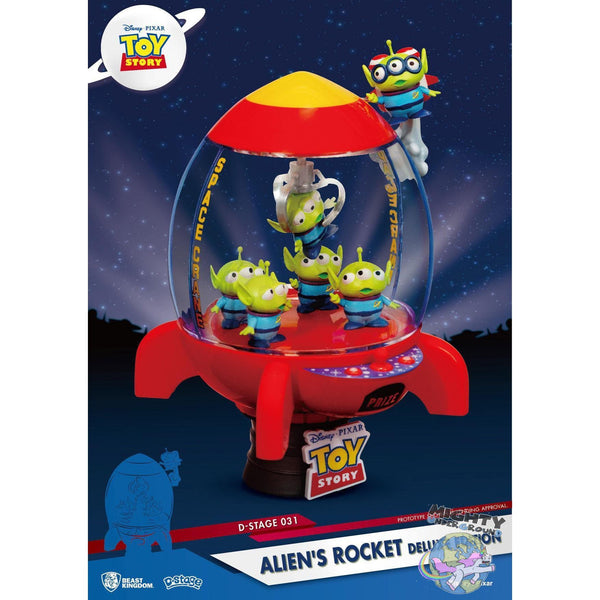 Disney: Toy Story Alien's Rocket Deluxe Edition - Diorama-Diorama-Beast Kingdom-Mighty Underground