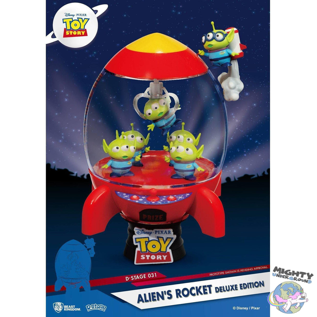 Disney: Toy Story Alien's Rocket Deluxe Edition - Diorama – Mighty ...