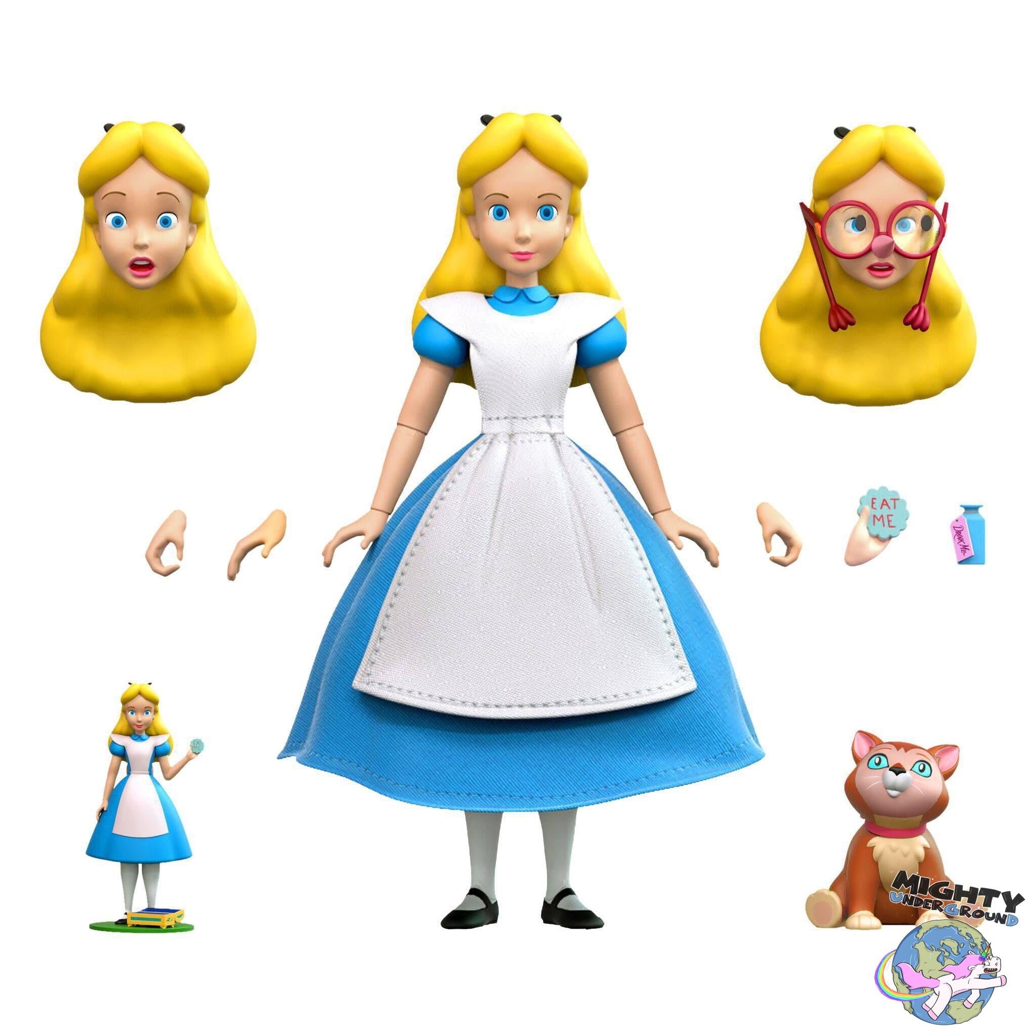 Disney Ultimates: Alice (Alice in Wonderland) VORBESTELLUNG!-Actionfiguren-Super7-Mighty Underground