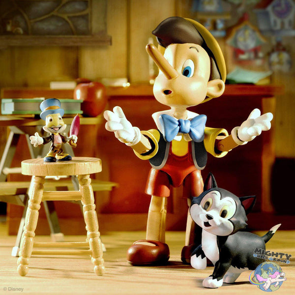 Disney Ultimates: Pinocchio VORBESTELLUNG!-Actionfiguren-Super7-mighty-underground