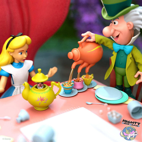 Disney Ultimates: The Tea Time Mad Hatter (Alice in Wonderland) VORBESTELLUNG!-Actionfiguren-Super7-Mighty Underground