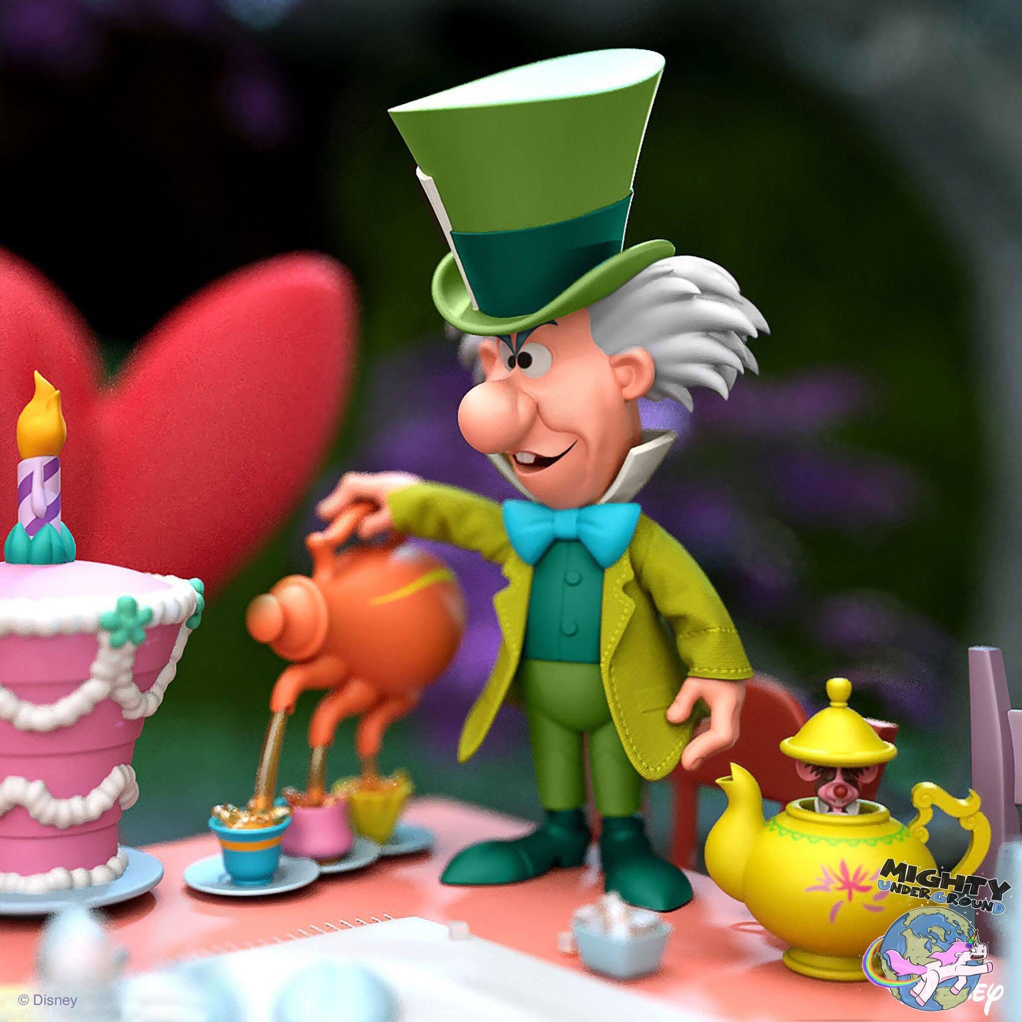 Disney Ultimates: The Tea Time Mad Hatter (Alice in Wonderland) VORBESTELLUNG!-Actionfiguren-Super7-Mighty Underground