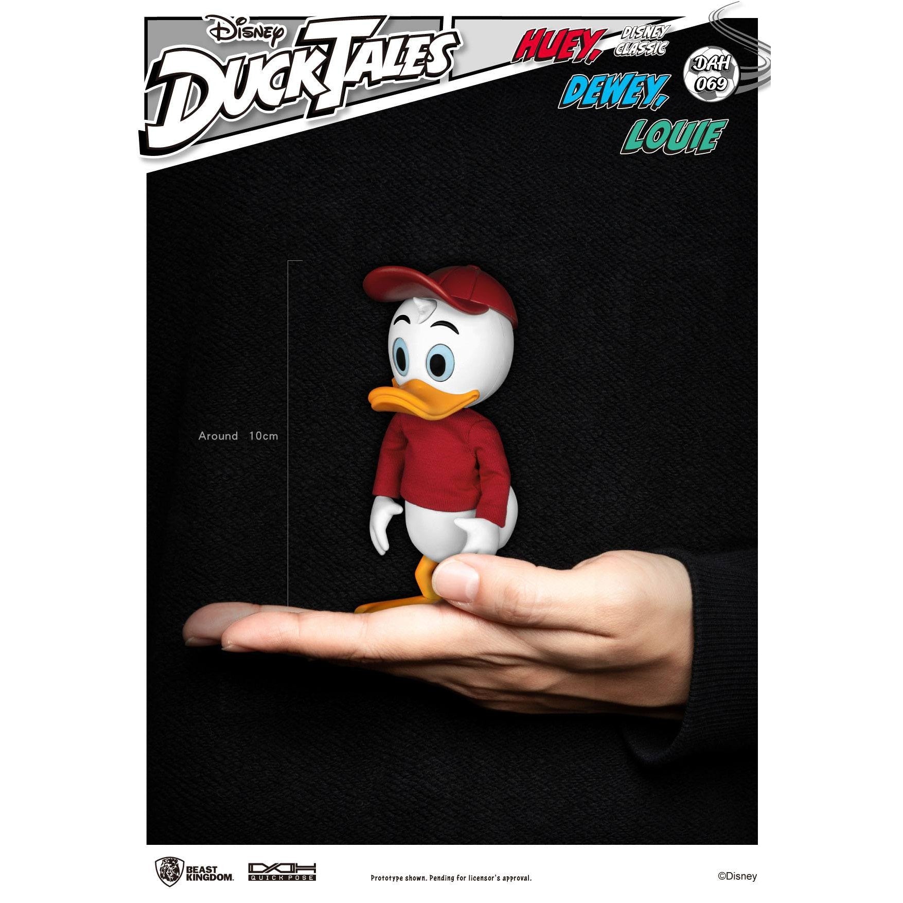 Disney's DuckTales: Huey, Dewey & Louie - 1/9-Actionfiguren-Beast Kingdom-Mighty Underground