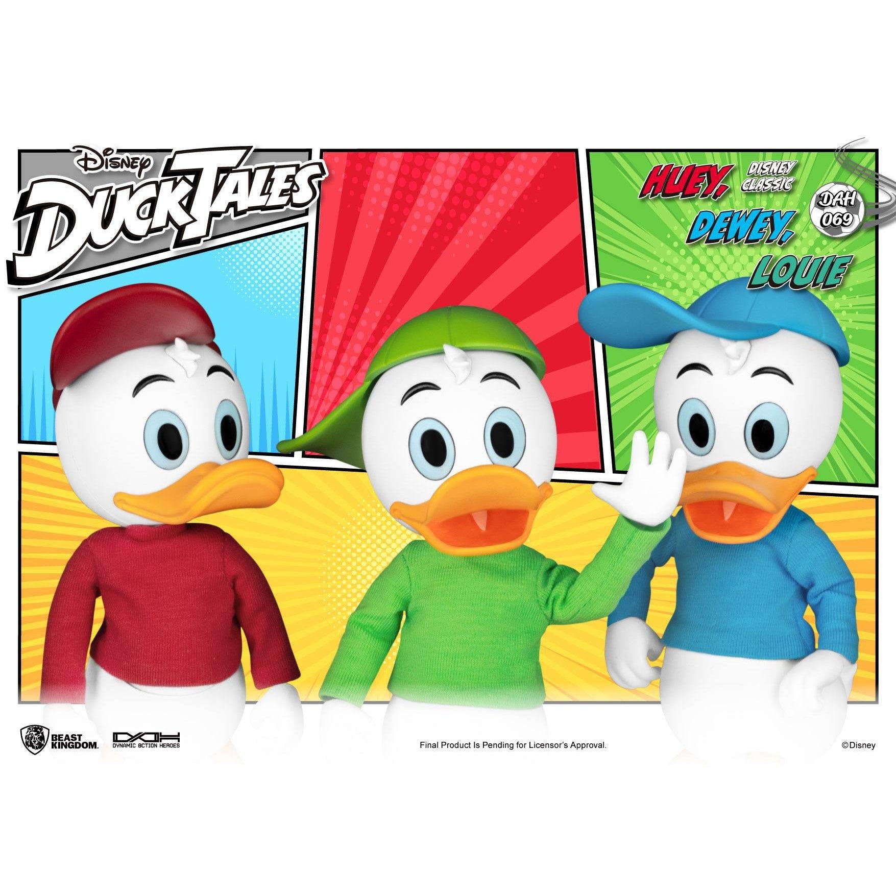 Disney's DuckTales: Huey, Dewey & Louie - 1/9-Actionfiguren-Beast Kingdom-Mighty Underground