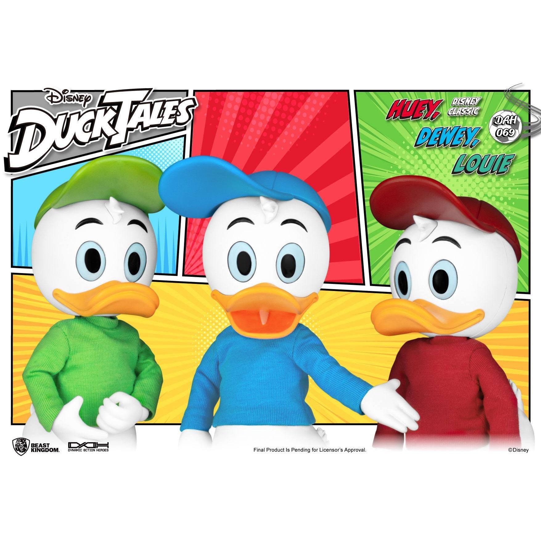 Disney's DuckTales: Huey, Dewey & Louie - 1/9-Actionfiguren-Beast Kingdom-Mighty Underground