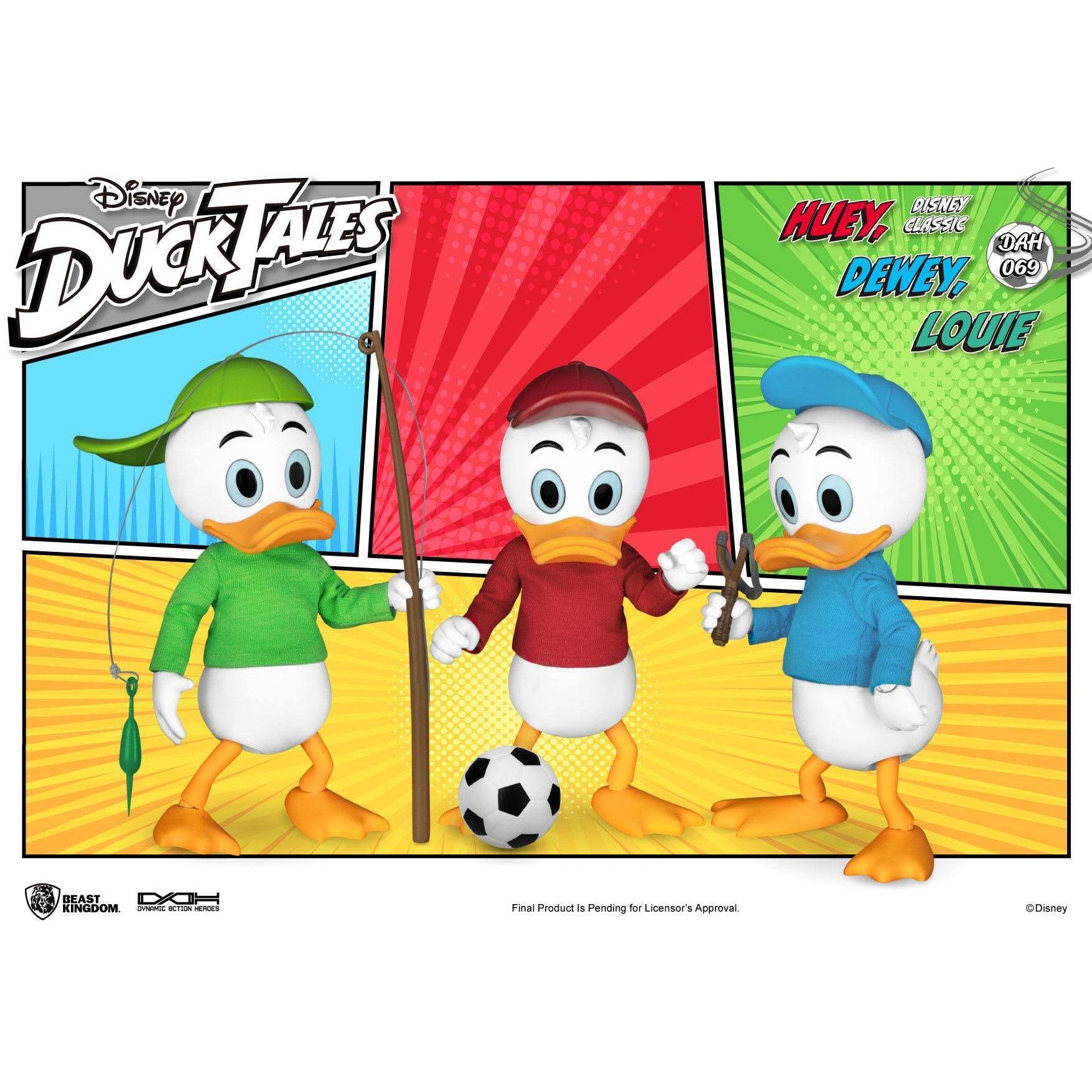 Disney's DuckTales: Huey, Dewey & Louie - 1/9-Actionfiguren-Beast Kingdom-Mighty Underground