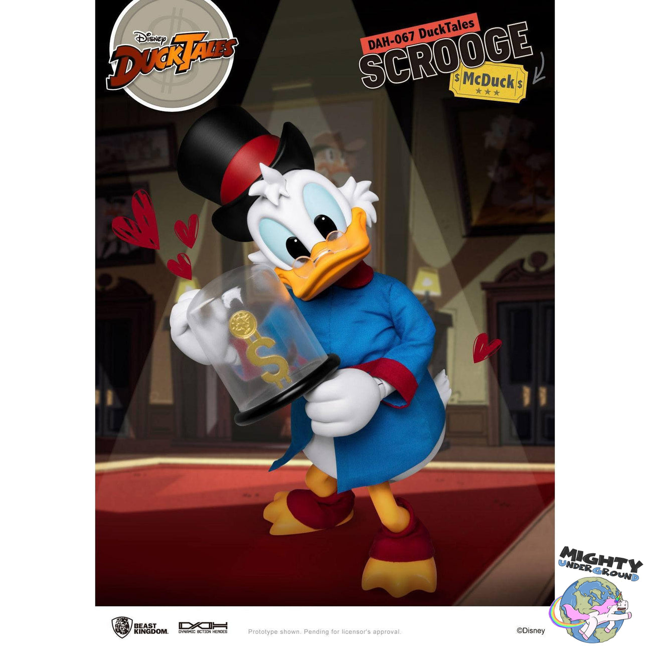 Disney's DuckTales: Scrooge McDuck - 1/9-Actionfiguren-Beast Kingdom-Mighty Underground