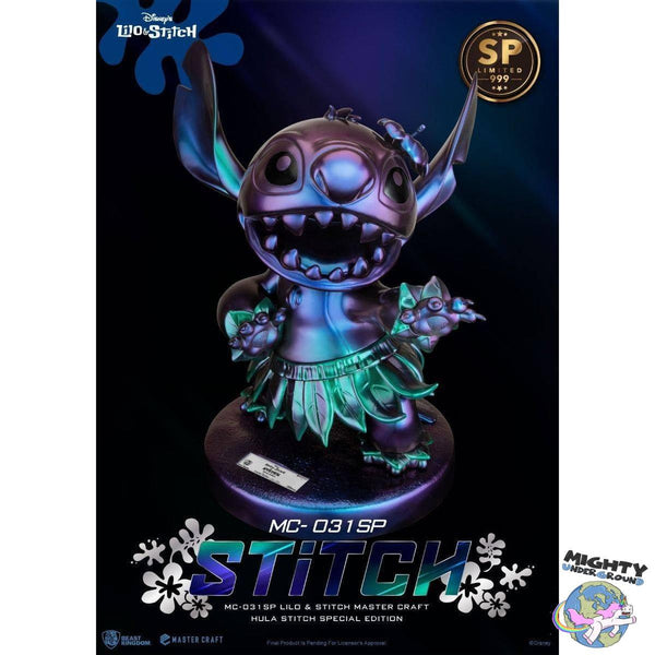 Disney's Lilo & Stitch: Hula Stitch - Master Craft Statue - Special Edition-Statue-Beast Kingdom-Mighty Underground