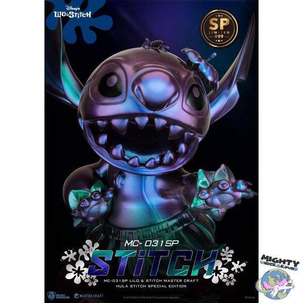 Disney's Lilo & Stitch: Hula Stitch - Master Craft Statue - Special Edition-Statue-Beast Kingdom-Mighty Underground