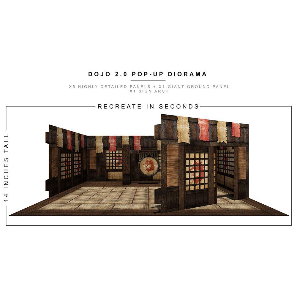 Dojo 2.0 Pop-Up - Diorama - 1/12-Actionfiguren-Extreme Sets-Mighty Underground