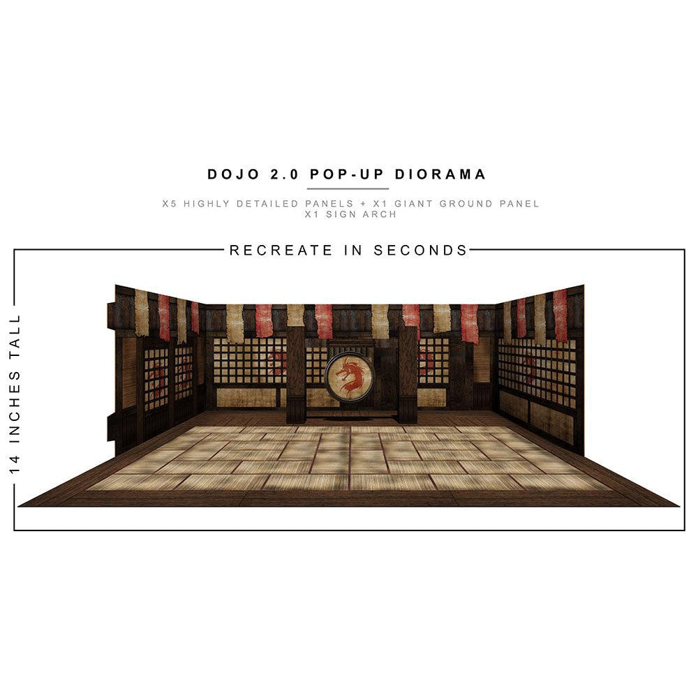 Dojo 2.0 Pop-Up - Diorama - 1/12-Actionfiguren-Extreme Sets-Mighty Underground