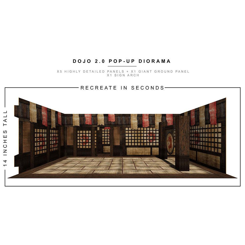 Dojo 2.0 Pop-Up - Diorama - 1/12-Actionfiguren-Extreme Sets-Mighty Underground