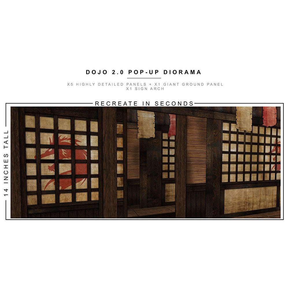 Dojo 2.0 Pop-Up - Diorama - 1/12-Actionfiguren-Extreme Sets-Mighty Underground