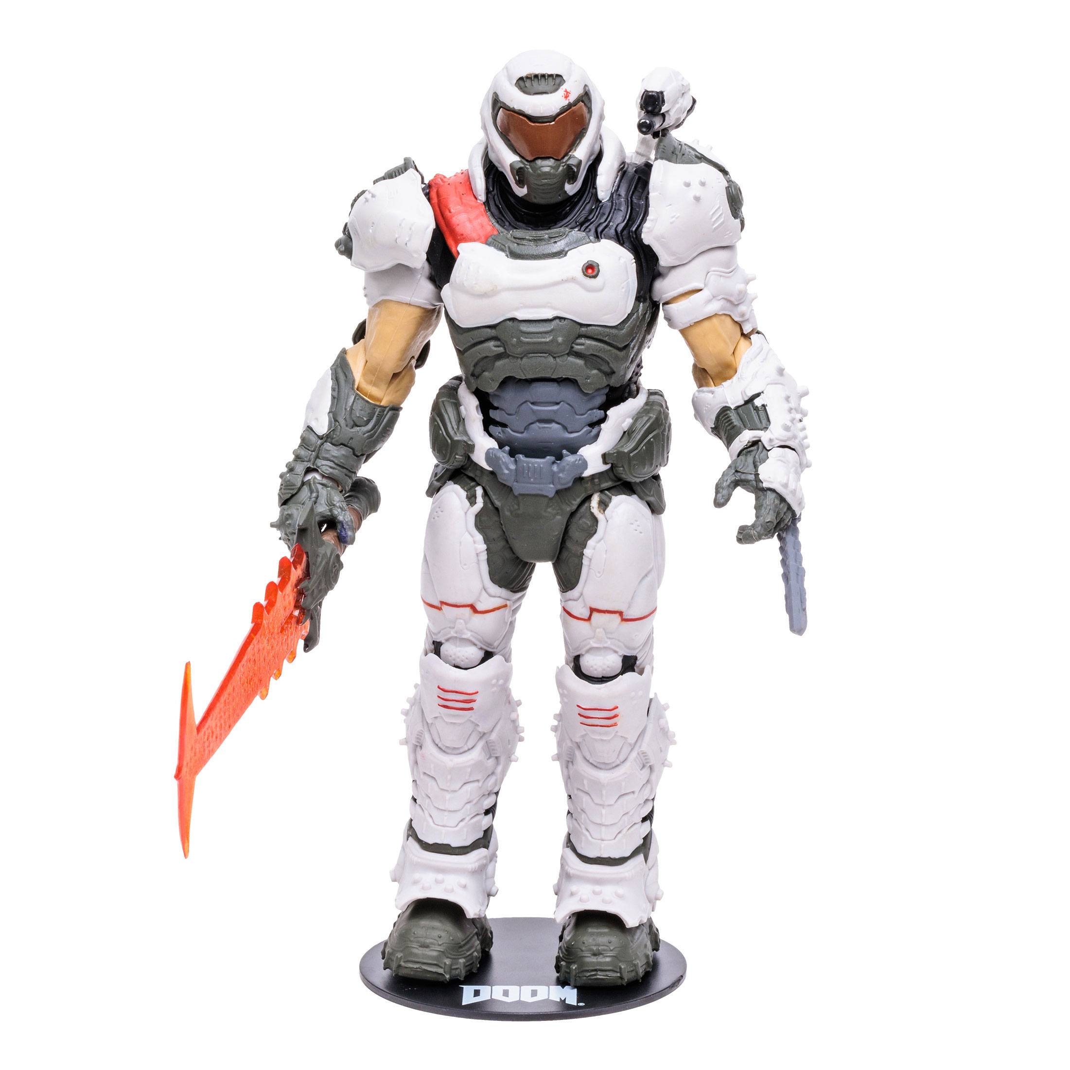 Doom: Doom Slayer (White Armor)-Actionfiguren-McFarlane Toys-Mighty Underground